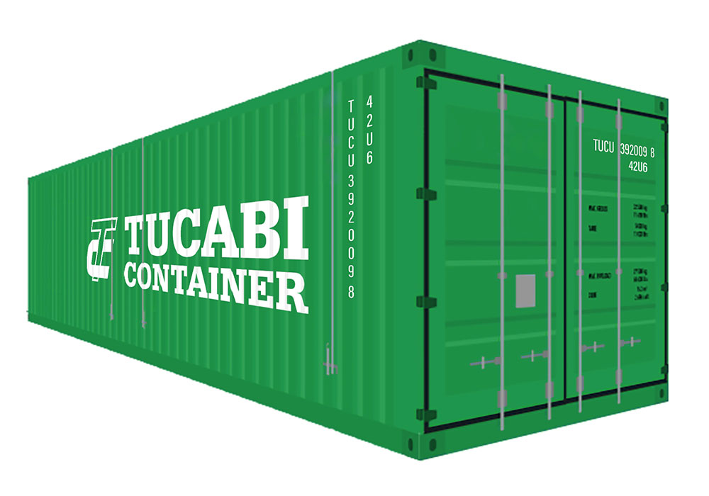 Tucabi Container contenedor verde